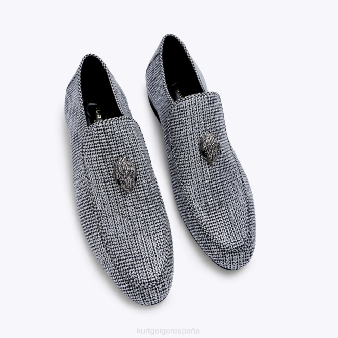 Kurt Geiger hombres londres hugh eagle espiga 2LPR629 | calzados plata